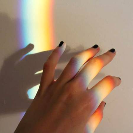 Rainbow colour..amazing..