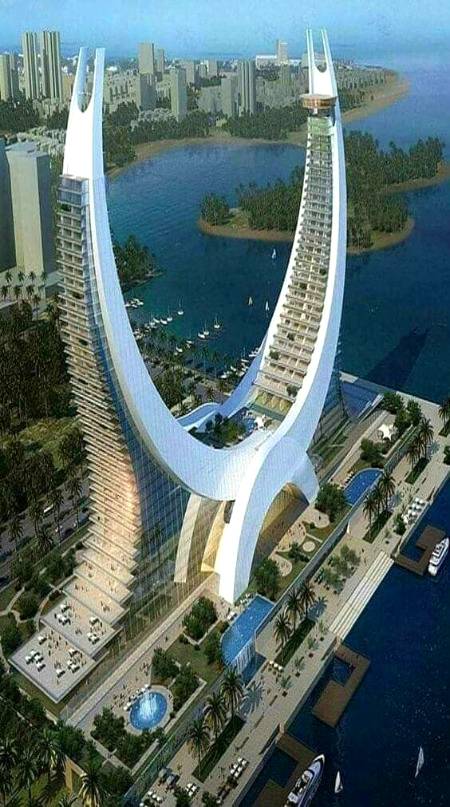 Beautiful building.. In dubai