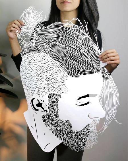 Amazing paper cut out