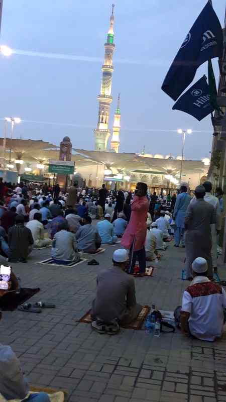 View of Masjid Nabvi ❤💞🤗😘