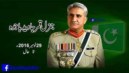 Did you known?
16th Army Chief of Pakistan