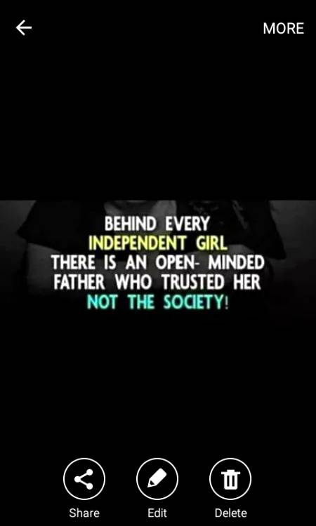 So girls always try to make your father happy not the society .FATHER'S ARE THE WHOLE WORLD OF THEIR DAUGHTERS😍😍😍😍❤💞💕💕👍