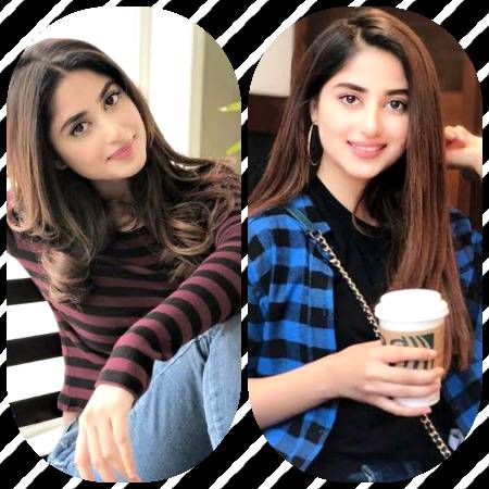 Sajal Ali and saboor Ali