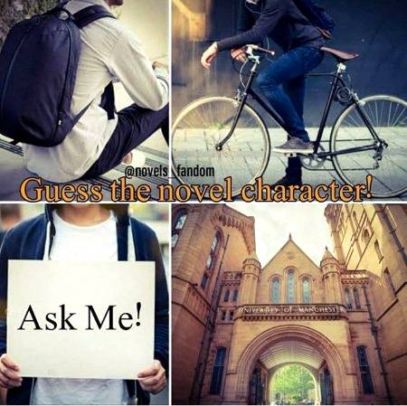 Guess the novel character and novel name...only novel lovers