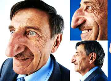 Meet man with longest nose in the world