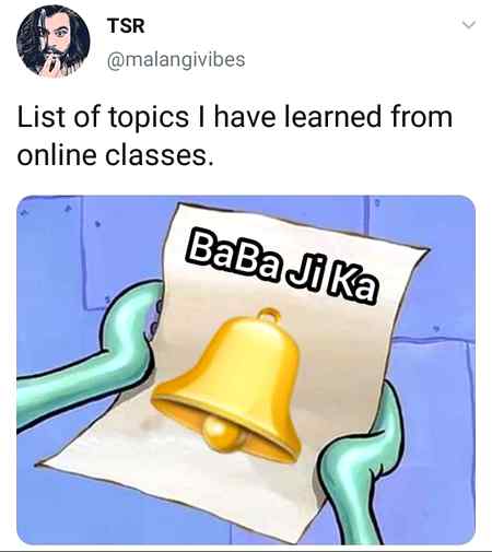 Ghanta smjh nai ata online classes me😩