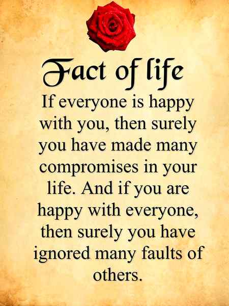 Fact of life