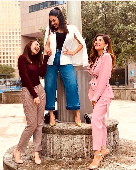 Yumna zaida & Ayesha Omar & sanam