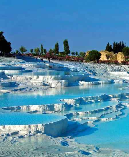 Turkey's tharmal paradise 
Pamukkale...❤❤❤