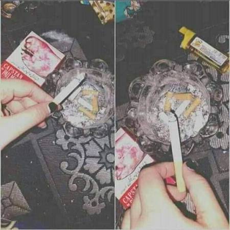 کوئی ایسا شریف لڑکا یا لڑکی جو سگریٹ نہ پیتے ہوں ؟ 😜
ARSl