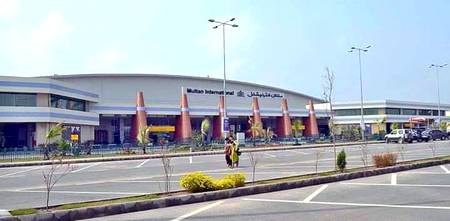Multan International Airport Front View