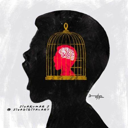How long can you remain silent...??? Don't be the prisoner of your own mind.