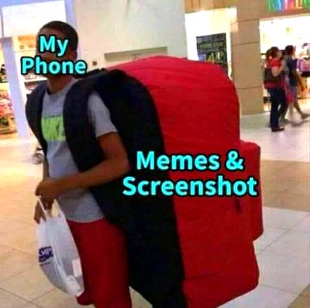 My mobile be like...