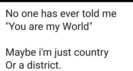 Or Maybe a town.. Who're you xD?