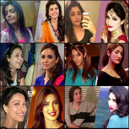 Pakistani actress without makeup