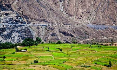 Ayun and Bamburet Valley,
Ayun district is a village of Chitral. Located 12 kilometres south of the city at the confluence of the River Bamburet