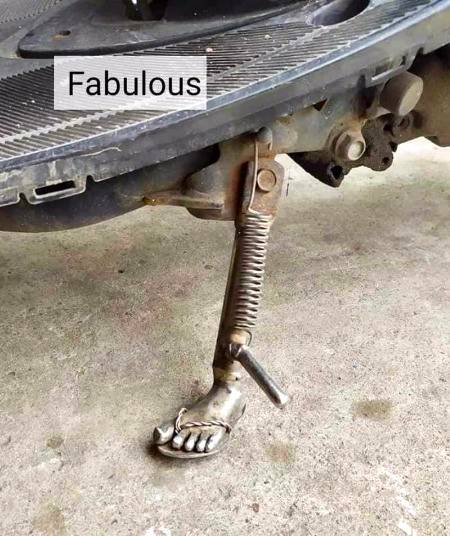 Great design for side stand