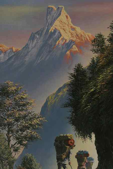 Machapuchare,La Montana prohibida...