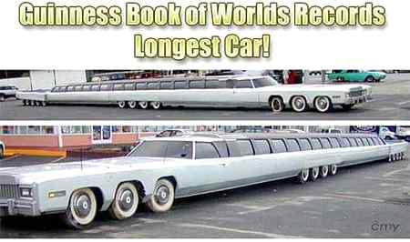 World recoard the longest car