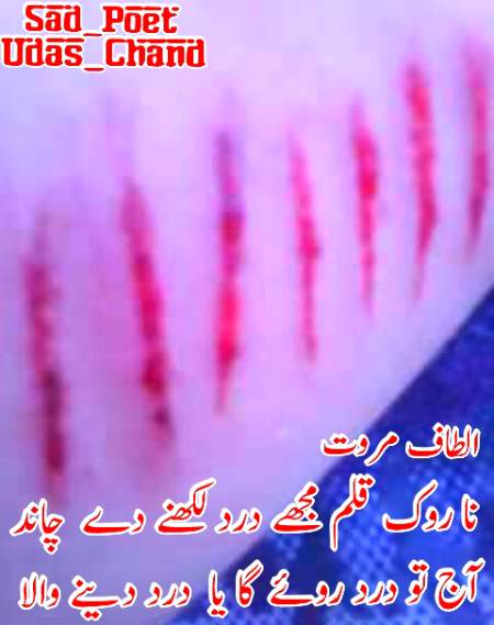مت لکھ اپنے خون سے ہر بار تحریر اس کہ لئے ۔
جو تیرا خلوص  نہ پہچان سکا وہ تیرا خون کیا پہچانے گا 💔💔💔