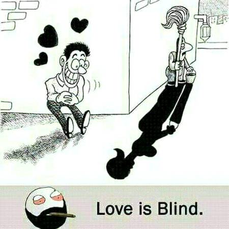 Love is blind