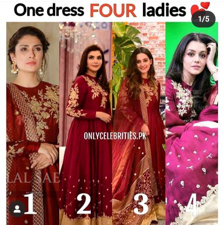 Which lady rocked this dress???