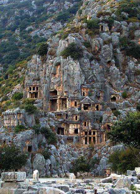 Acient lycia turkey
