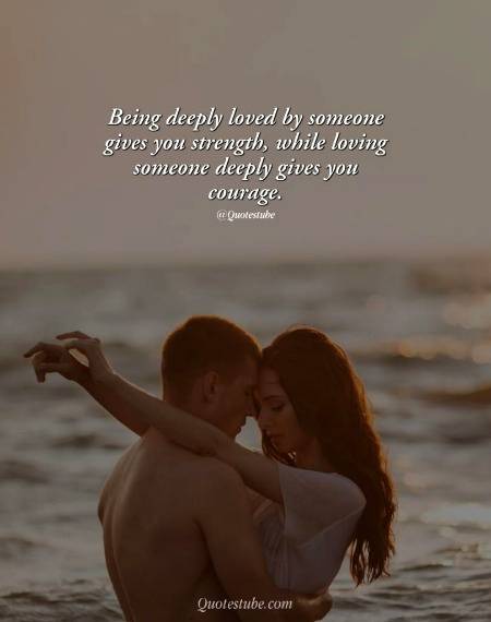 Deeply. !