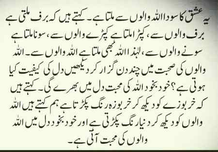 Achay logo ke sohbat beshak ap ko sawarte hay .