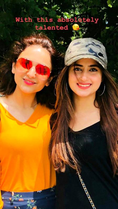 Yumna zaidi & Sajal Ali..💕💕