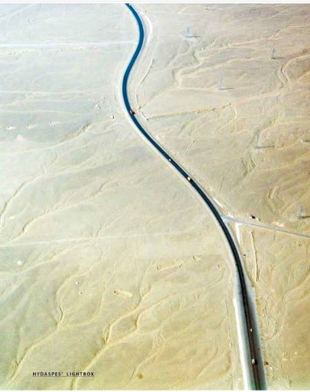 Incredible aerial view of the Zhob_Quetta Road in Balochistan