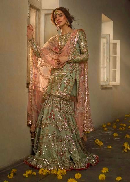 Maya Ali gorgeous look in Gharara💕💕