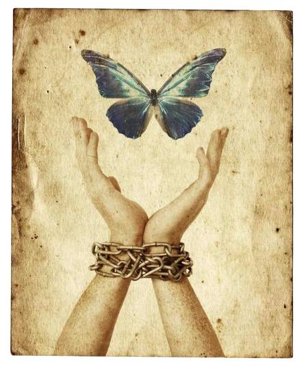 Self slavery to personal freedom...try to understand your negative mental habits and make new mental habits to recreate your life...
