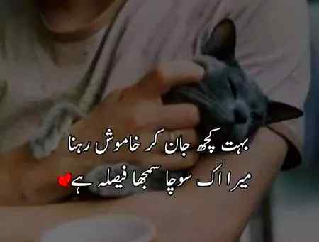 خاموش رہنا ہی بہتر ہے اب🤐