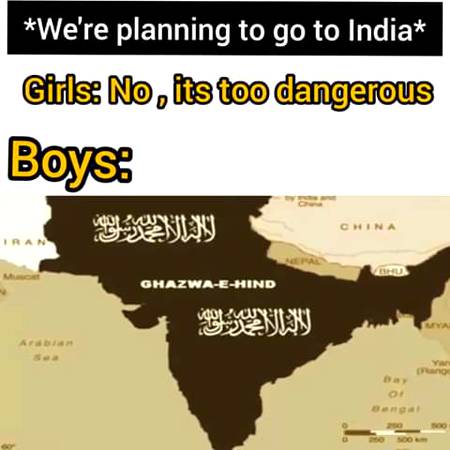 Ghazwae hind...Not a meme😉