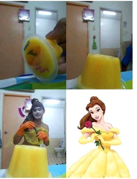 Low cost cosplay..😹👌