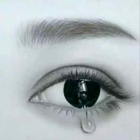 : آیا ہی تھا خیال کہ آنکھیں چھلک پڑی  آنسو آنکھ کے کتنے قریب تھے 😭