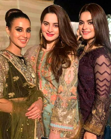Iqra Aziz & Aiman and Minal khan...
