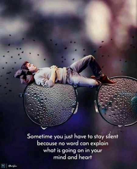 Be silent😯