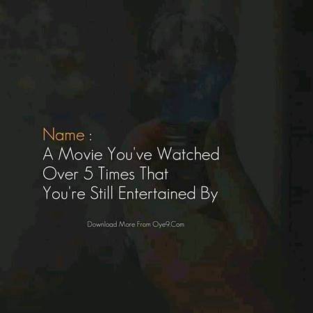 Name Any...