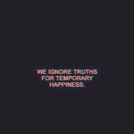 JUST FOR TEMPORARY HAPPINESS 🥀🙊
