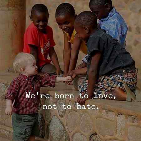 We are born to Love 😘.