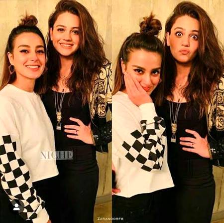 Iqra Aziz and Zara noor abbas