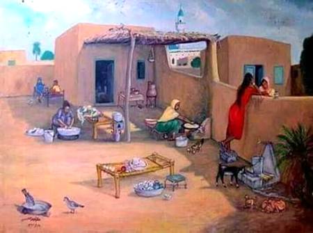 دیواریں چھوٹی ہوتی تھیں لیکن پردہ ہوتا تھا
تالے کی ایجاد سے پہلے صرف بھروسہ ہوتا تھا