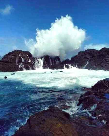 Laswitan wavefall in surigao,Philippines