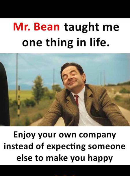 One thing in life...