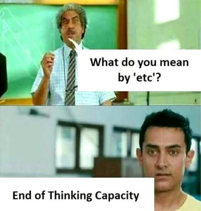 End of thinking Capacity