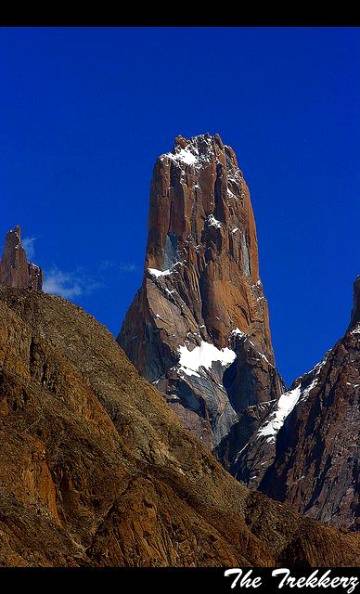 Trango tower baltoro glacier gb Pakistan