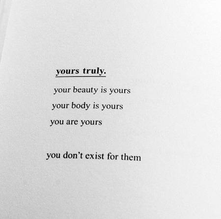 Yours truly __❤️🌼