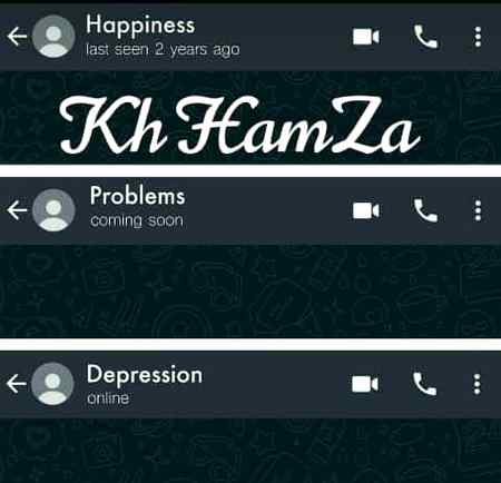 Happiness,problem,depression
(Kh.5💲)